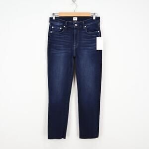 Edwin Bree Mid Rise Crop Stretch Denim Jean Night Sky Blue Size 28 NWT